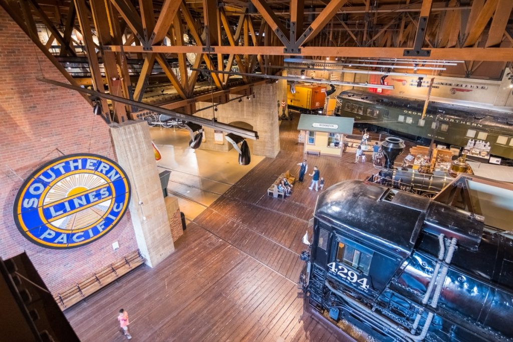 Visiting the California State Railroad Museum in Sacramento. Image Shutterstock Sundry Photography