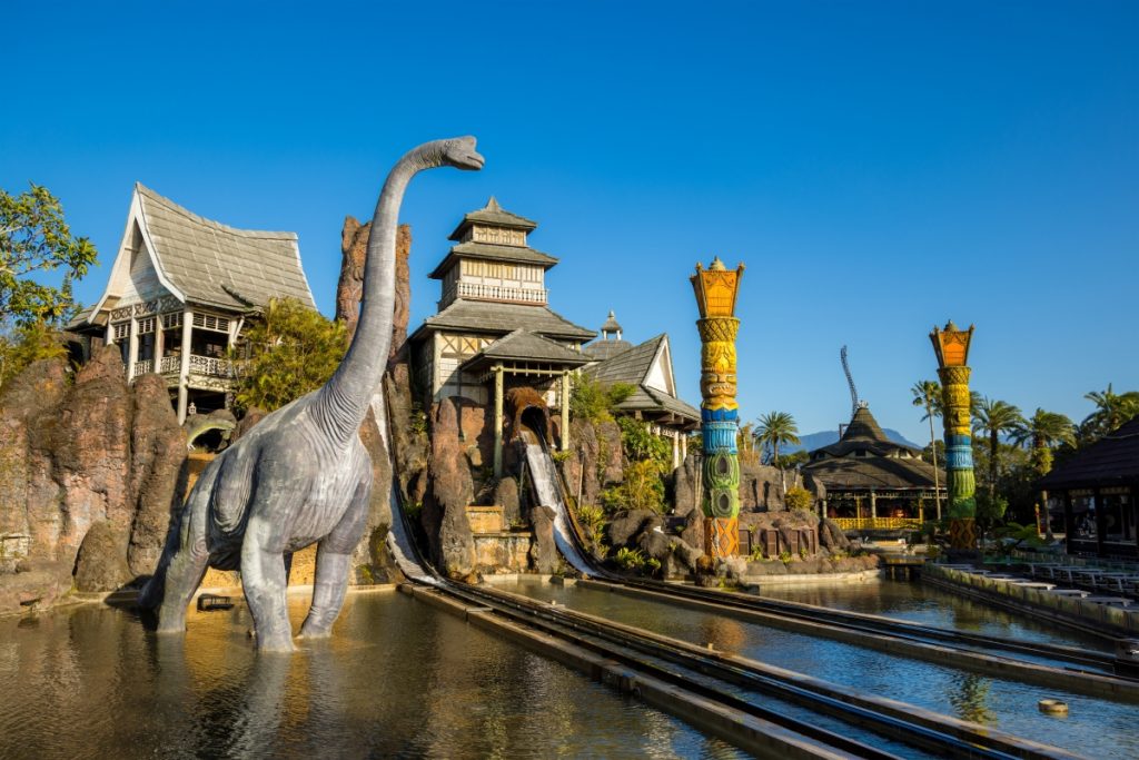 Leofoo Village Theme Park in Taiwan. Image leungchopan Shutterstock
