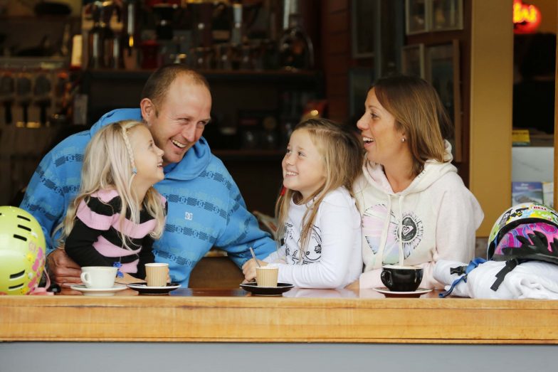 Family at Replete Cafe Taupo