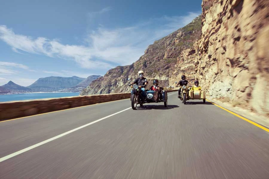 a side car tour in cape town