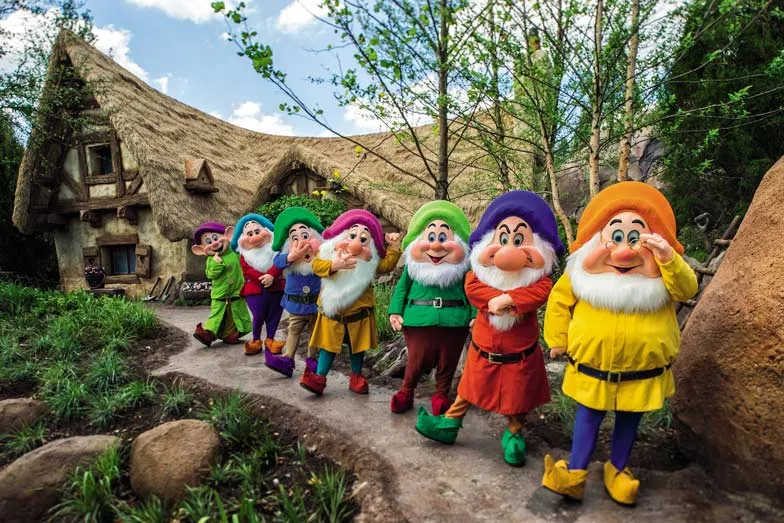 Seven Dwarfs Mine Train at Magic Kingdom Park. Image Matt Stroshane