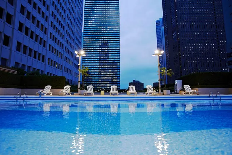 Take a dip in the Sky Pool
