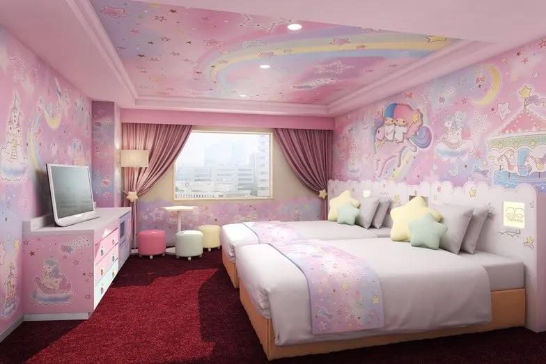 The Little Twin Stars themed room