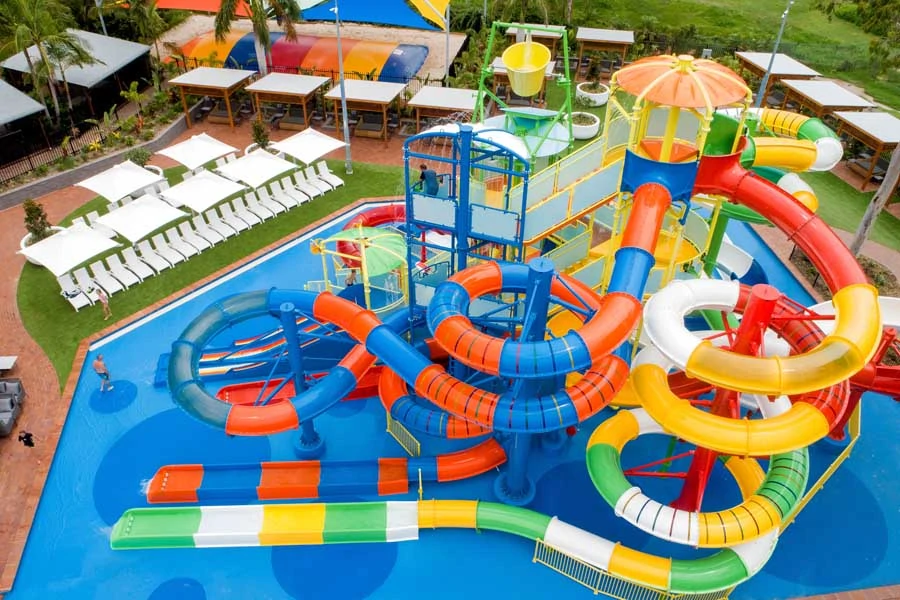 big4 gold coast holiday park tallest waterslide in australia