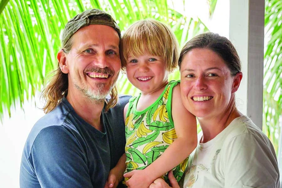 shaney and her family at charlies