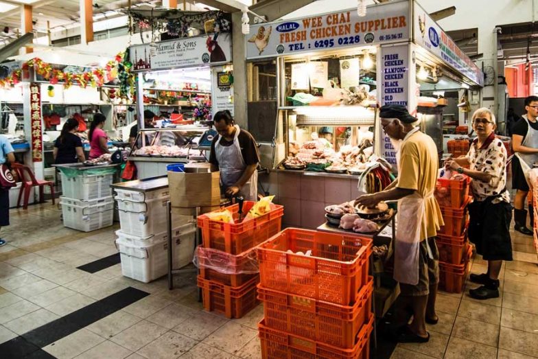 the little india wet market