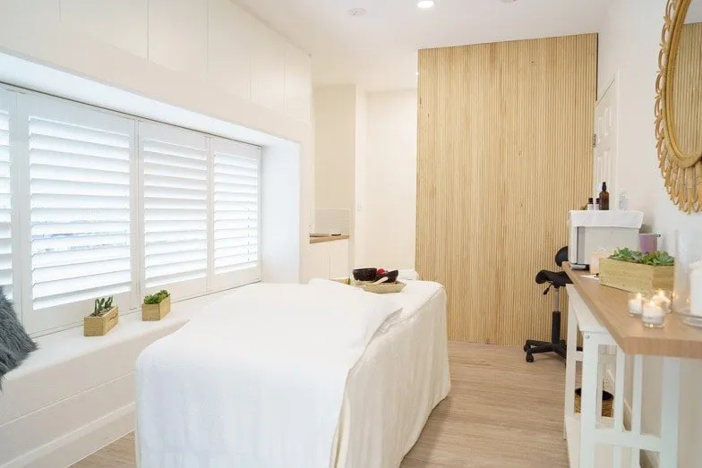 A treatment room at Seascape at North Star Holiday Resort