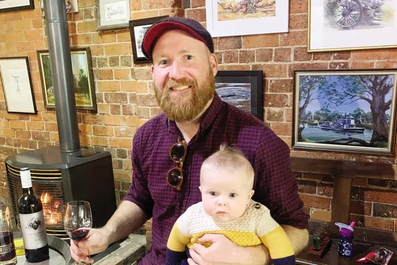 Ben and Elliot at Pfeiffer Wines 1