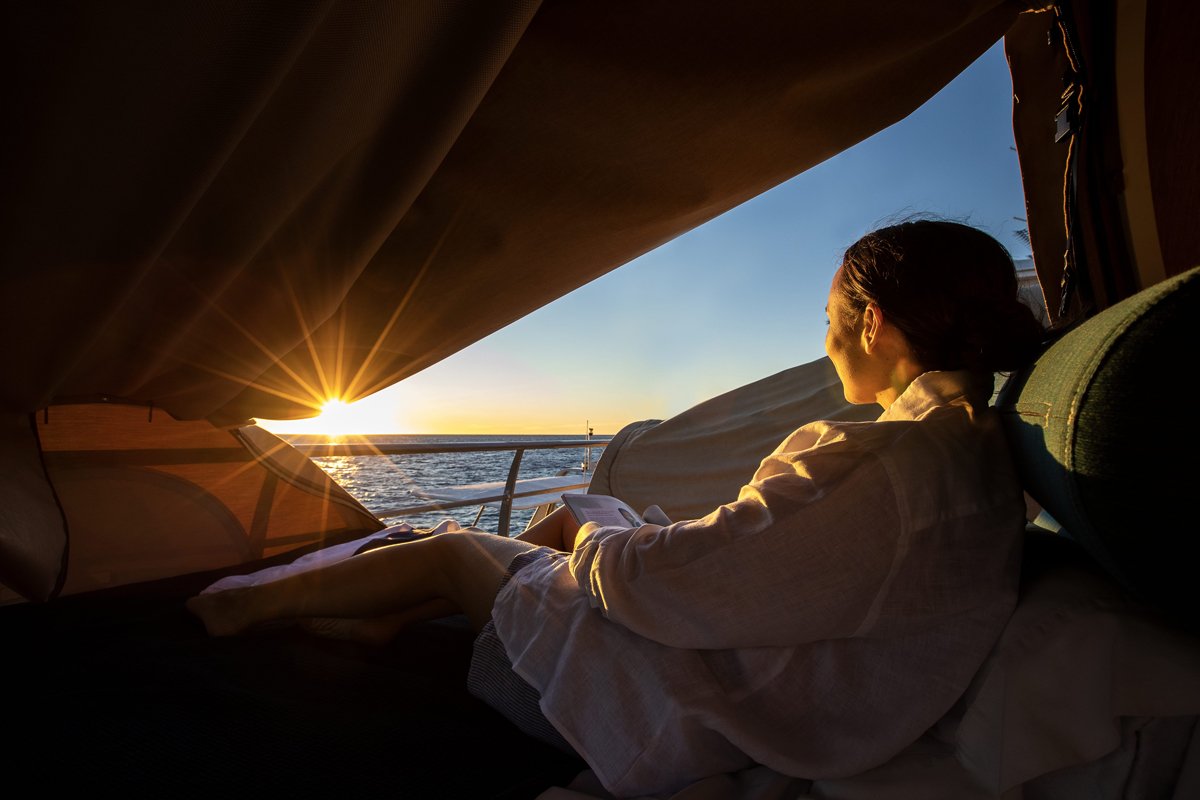 Reefsleep in The Whitsundays © Brooke Miles for Riptide Creative, Tourism and Events Queensland