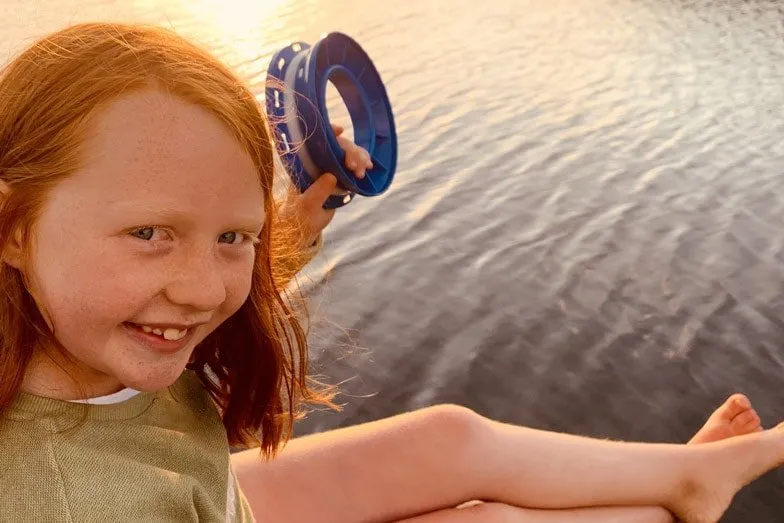 Fishing with Dad at Tidal River campground