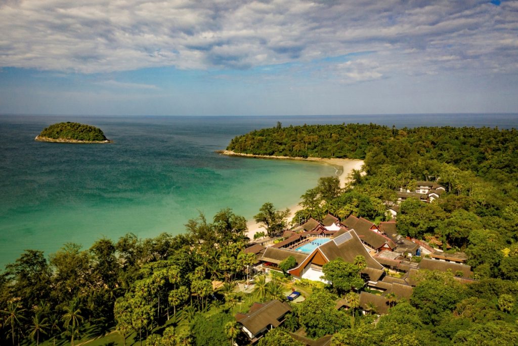 An aerial view of Club Med Phuket. Image Julian Love