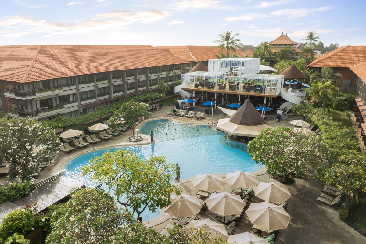 Main pool at Bali Dynasty Resort