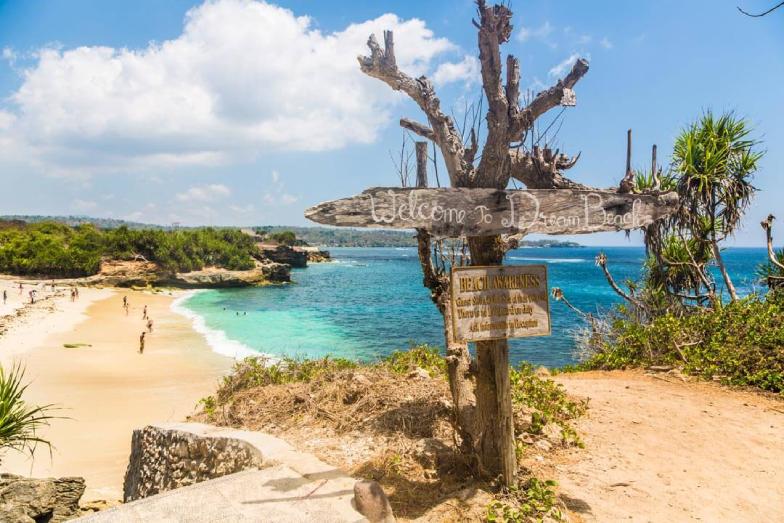 Dream Beach on Nusa Lembongan
