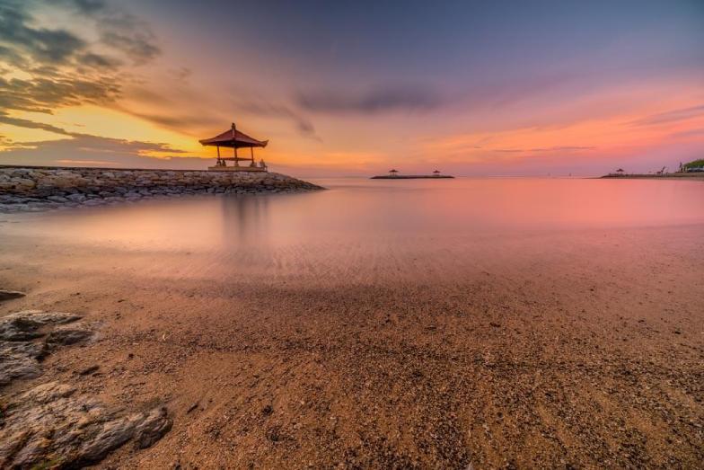 Sunrise at Sanur Beach