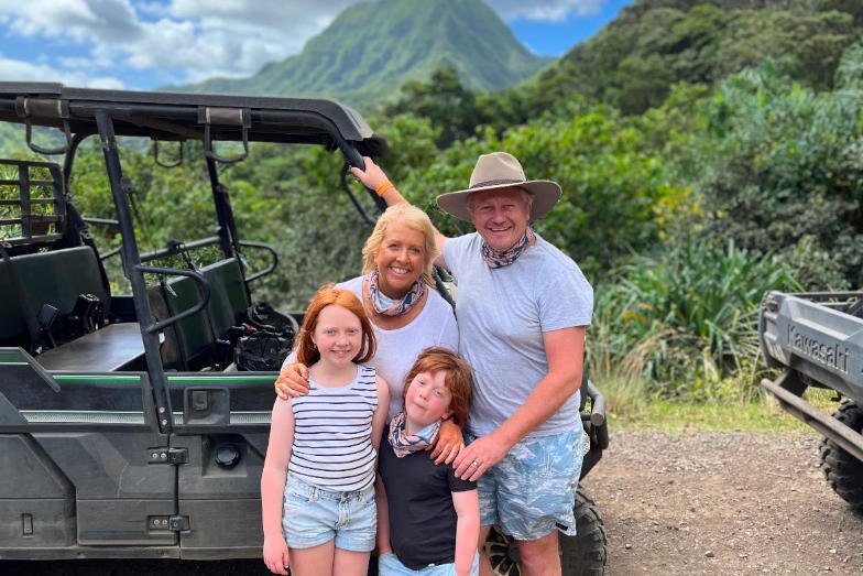 A great family experience on the Jurassic Valley Kualoa Ranch ATV Raptor Adventure Tour