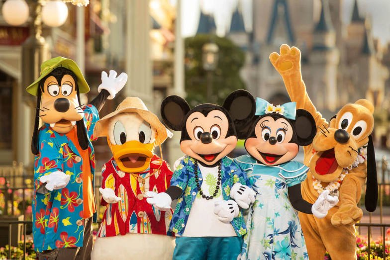 Meet your favourite Disney characters at Walt Disney World Resort Florida. Image: Disney