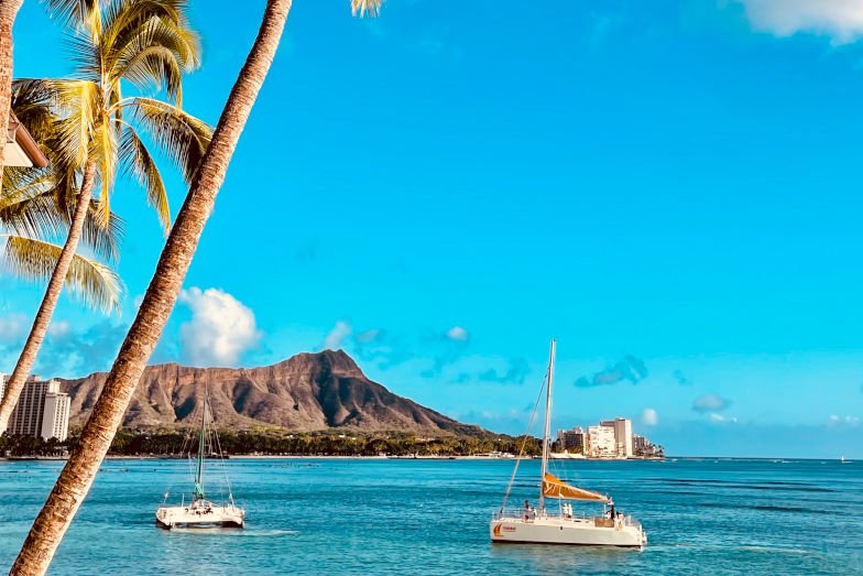Pacific Ocean and Diamond Head