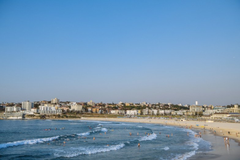 Visit famous Bondi Beach on the Bondi to Manly Walk. Image: Destination NSW