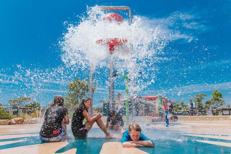 4. The water park at Holiday Haven Currarong