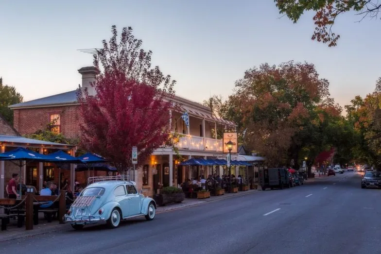 The town of Hahndorf. Image Michael Waterhouse e1638294906329