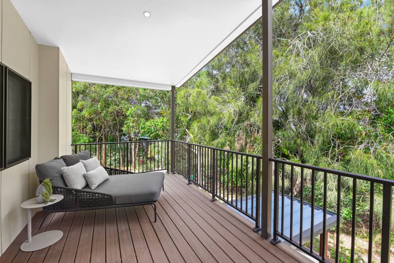 Club Wyndham Flynns Beach Presidential Suite upstairs balcony.jpg