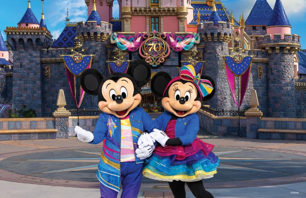 Disneyland Resort 70th Anniversary Celebration Image 2025 Disney